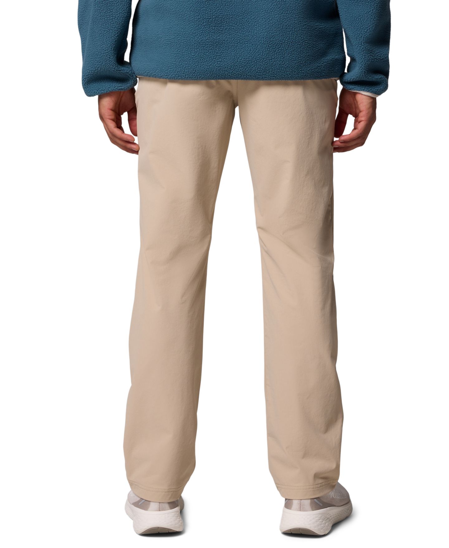 Мужские брюки Columbia ROC™ Tech Regular-Fit Chino, цвет: Серо-бежевый — фото 6