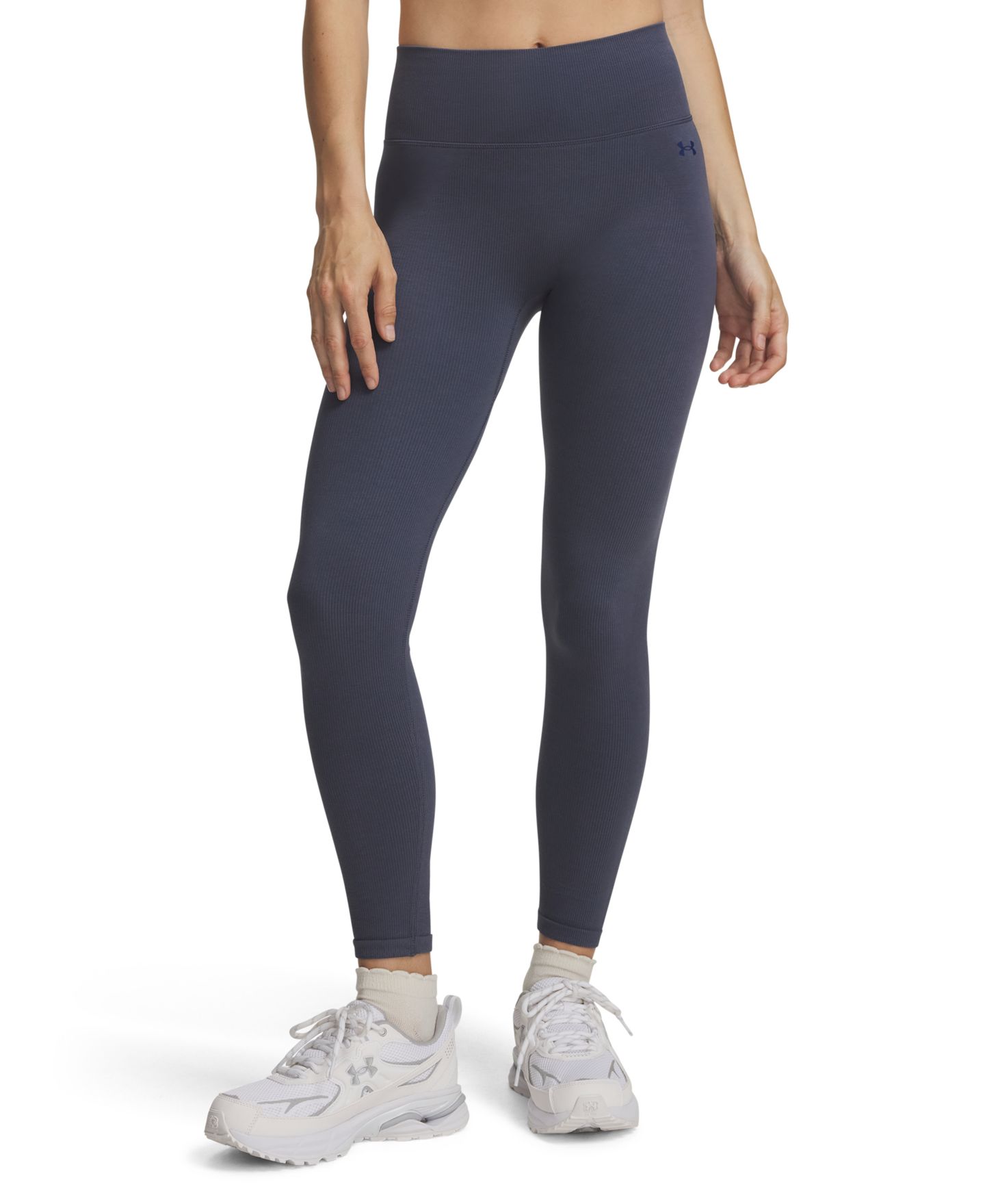 Женские леггинсы Under Armour Seamless Ankle-Length, цвет: Серый — фото 1