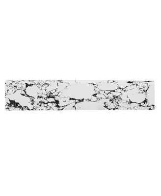 31/37/43 Inch Sintered Stone Bathroom Vanity Top with Ceramic Undermount Sink, Backsplash, Overflow, Stain Resistant Surface