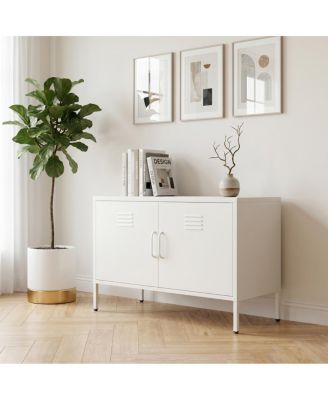 Premium Steel Storage Cabinet with Adjustable Shelves and Leveling Feet