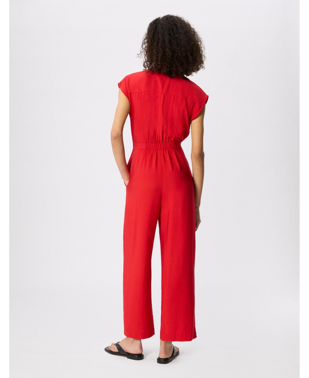 Whistles Women's Sleeveless Drawstring Jumpsuit