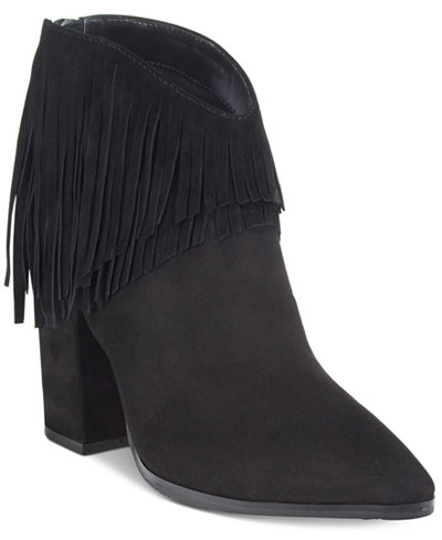 Kenneth Cole Reaction Pull Ashore Fringe Booties