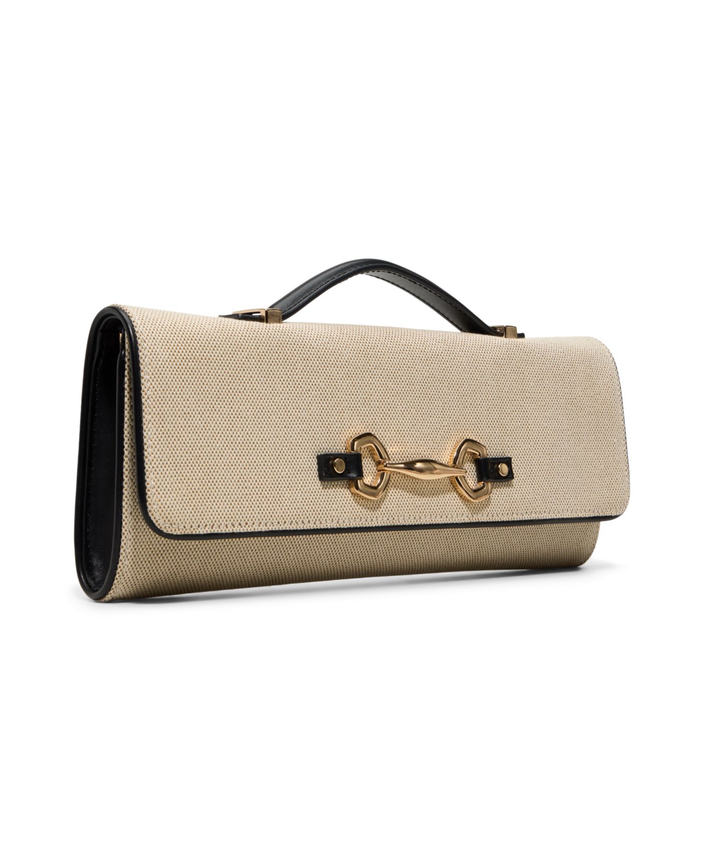 Женский клатч ALDO Looka Small Clutch Handbag, цвет: Чёрный — фото 3