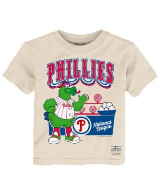 Toddler Cream Philadelphia Phillies Step Back Up T-Shirt