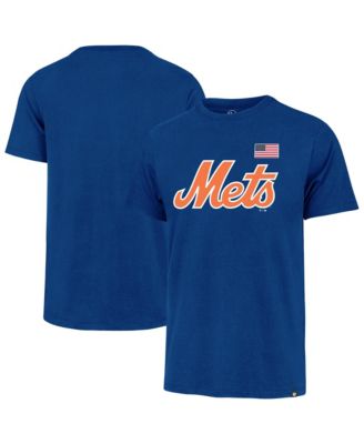 Men's Royal New York Mets Heritage U.S. Flag T-Shirt