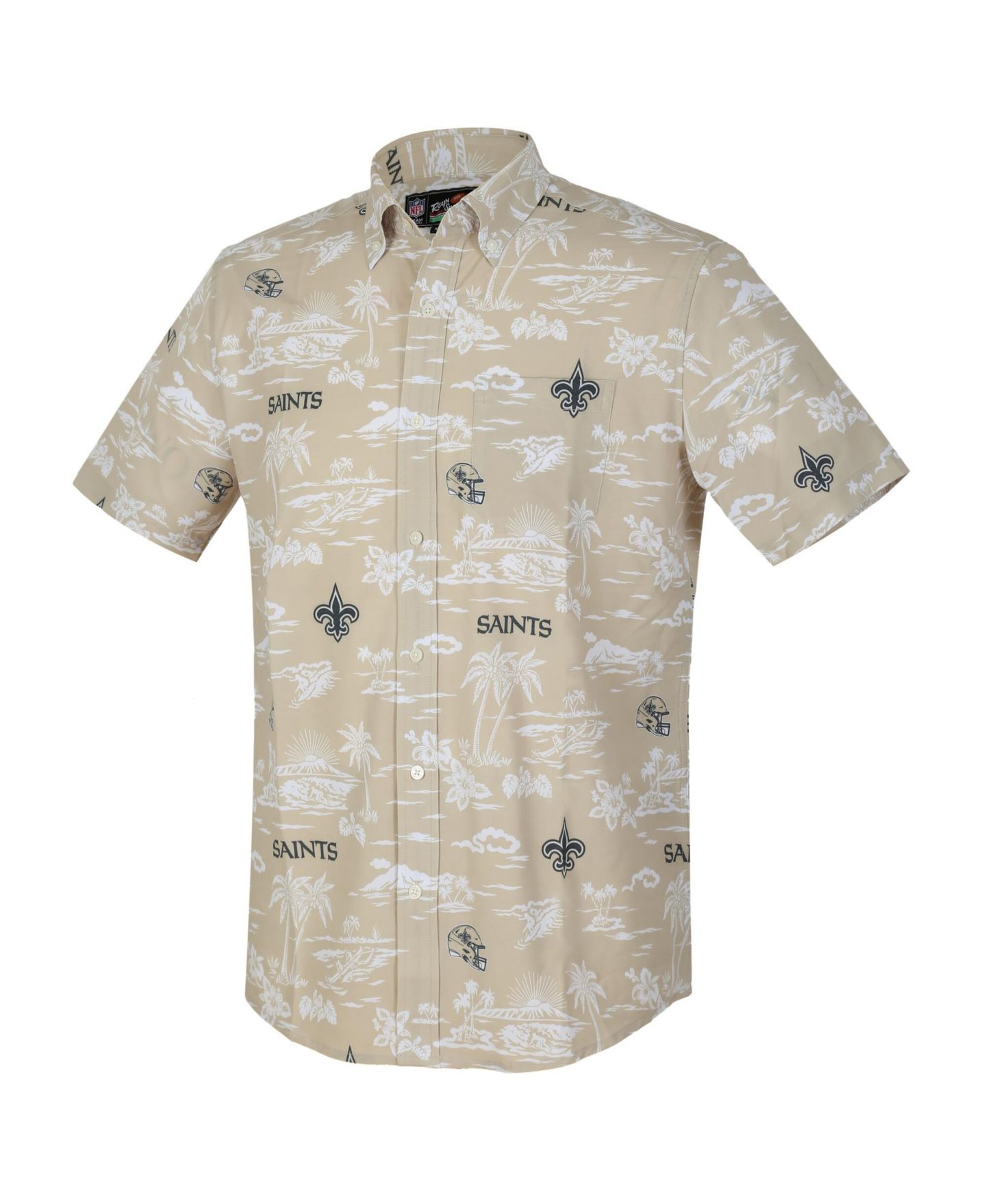 Мужская рубашка Reyn Spooner Gold New Orleans Saints Kekai Performance Button-Down — фото 3