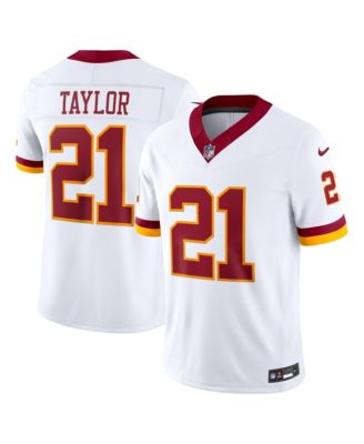Men's Sean Taylor White Washington Commanders Vapor F.U.S.E. Stitched Retired Limited Jersey