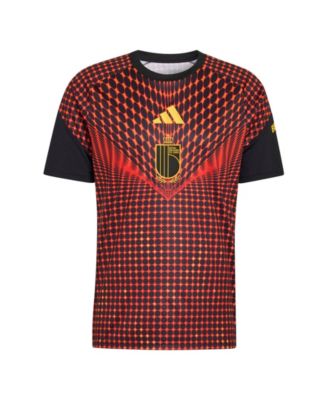 Men's Black Belgium National Team 2026 Pre-Match Jersey