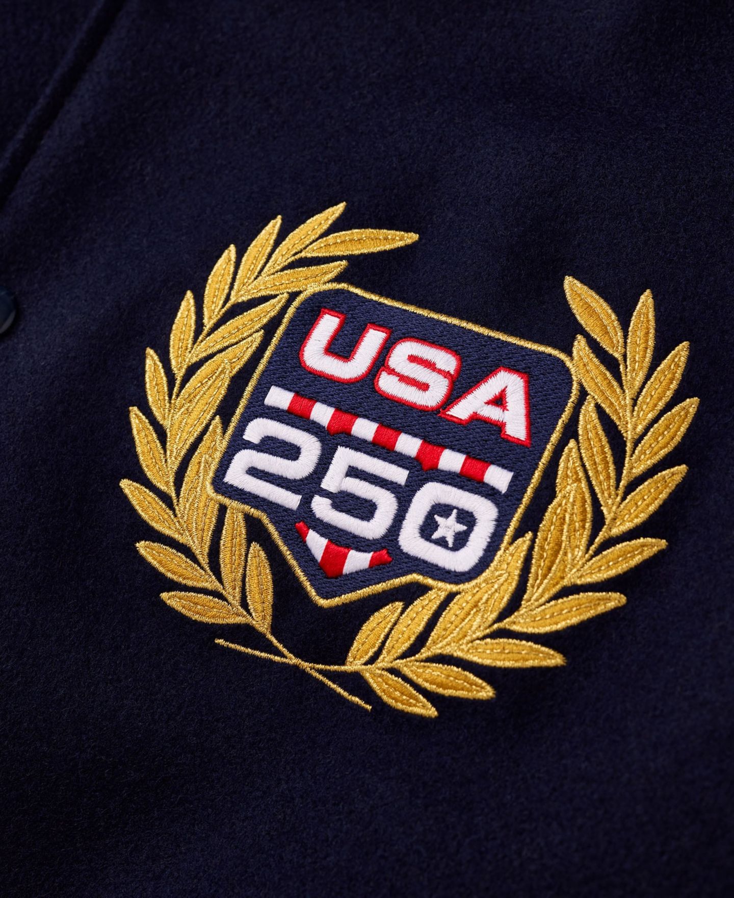 Мужская куртка Fanatics Navy USA 250 Limited Edition Iconic Full-Snap — фото 3
