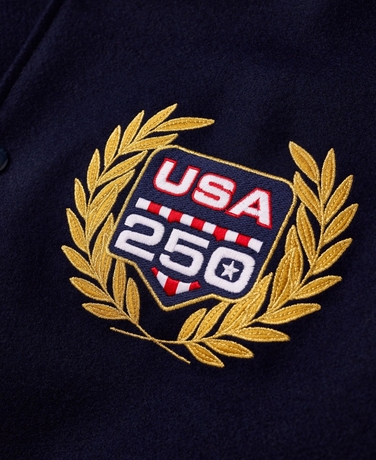Fanatics Men's Navy Usa 250 Limited Edition Iconic Full-Snap Jacket