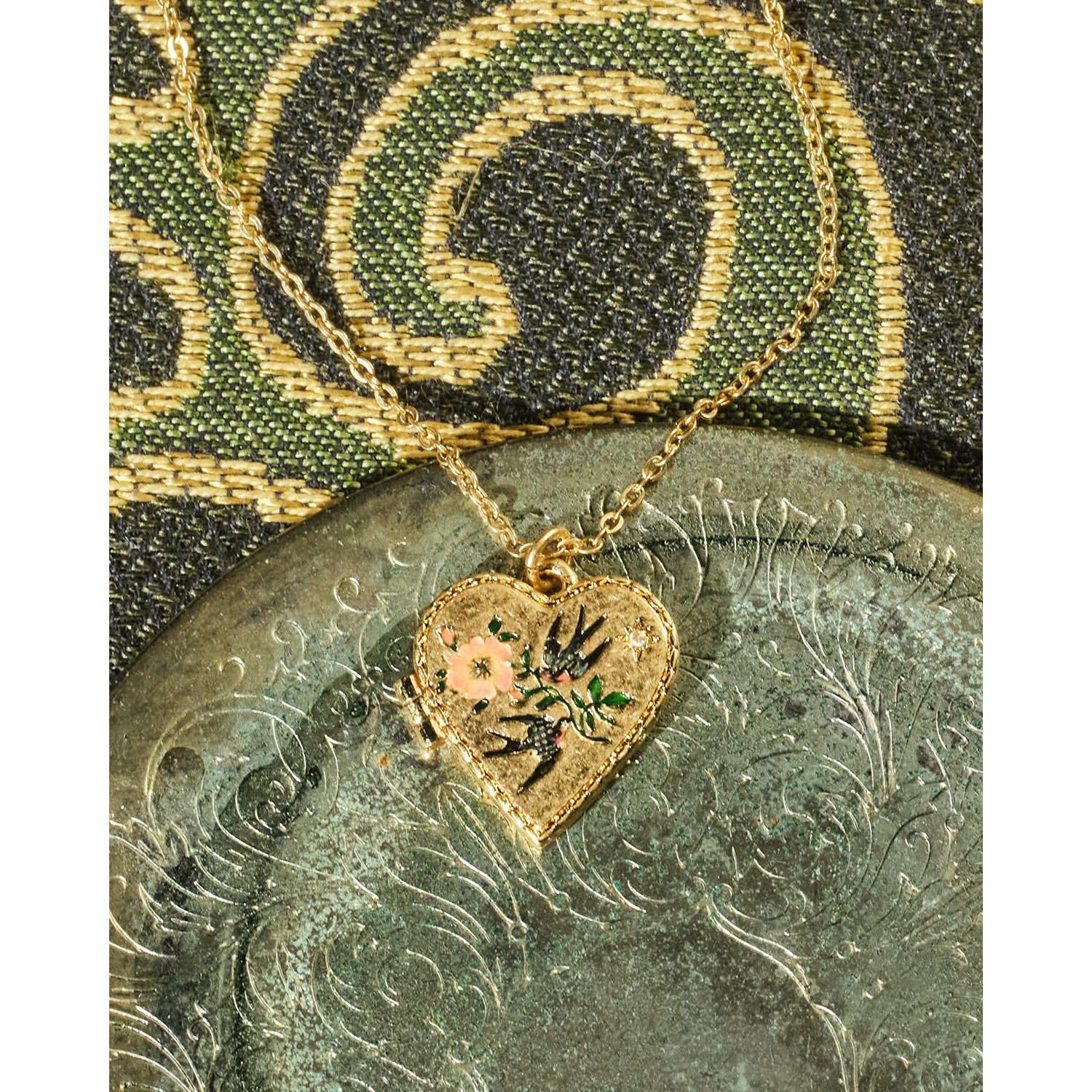 Swallow Locket