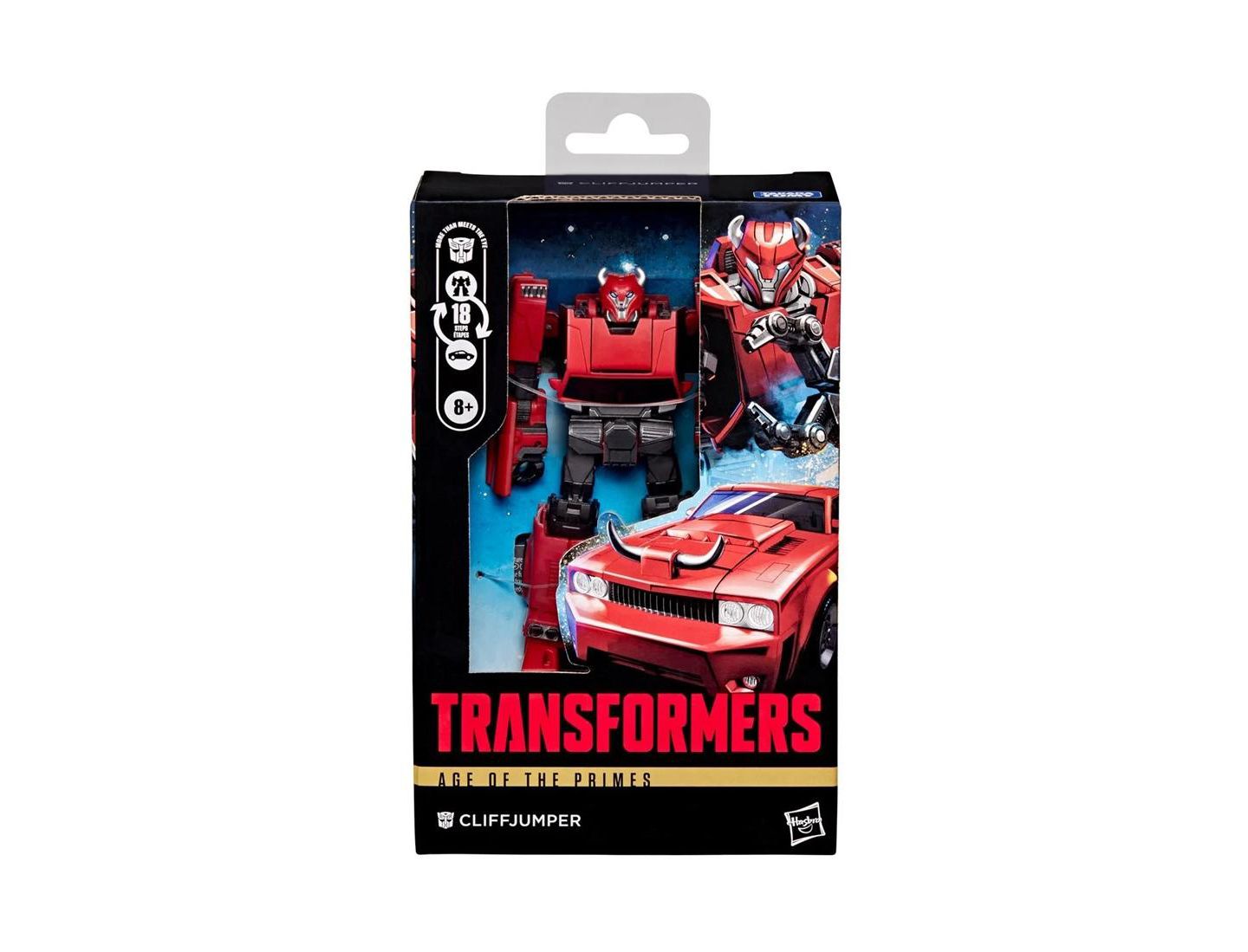 Детская фигурка Transformers Cliffjumper Age of the Primes Deluxe Class 4.9" Action Figure, 11-13 Years — фото 3
