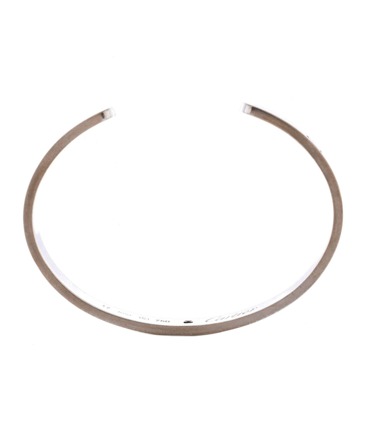 Pre-Owned Cartier Love 1 Diamond Cuff Bracelet