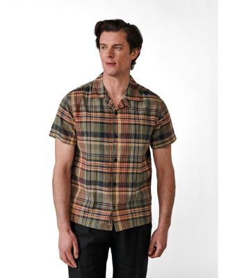 Men's Abbots Cuban Collar Shirt