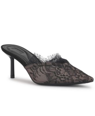 Women's Belena Lace Mule Pumps