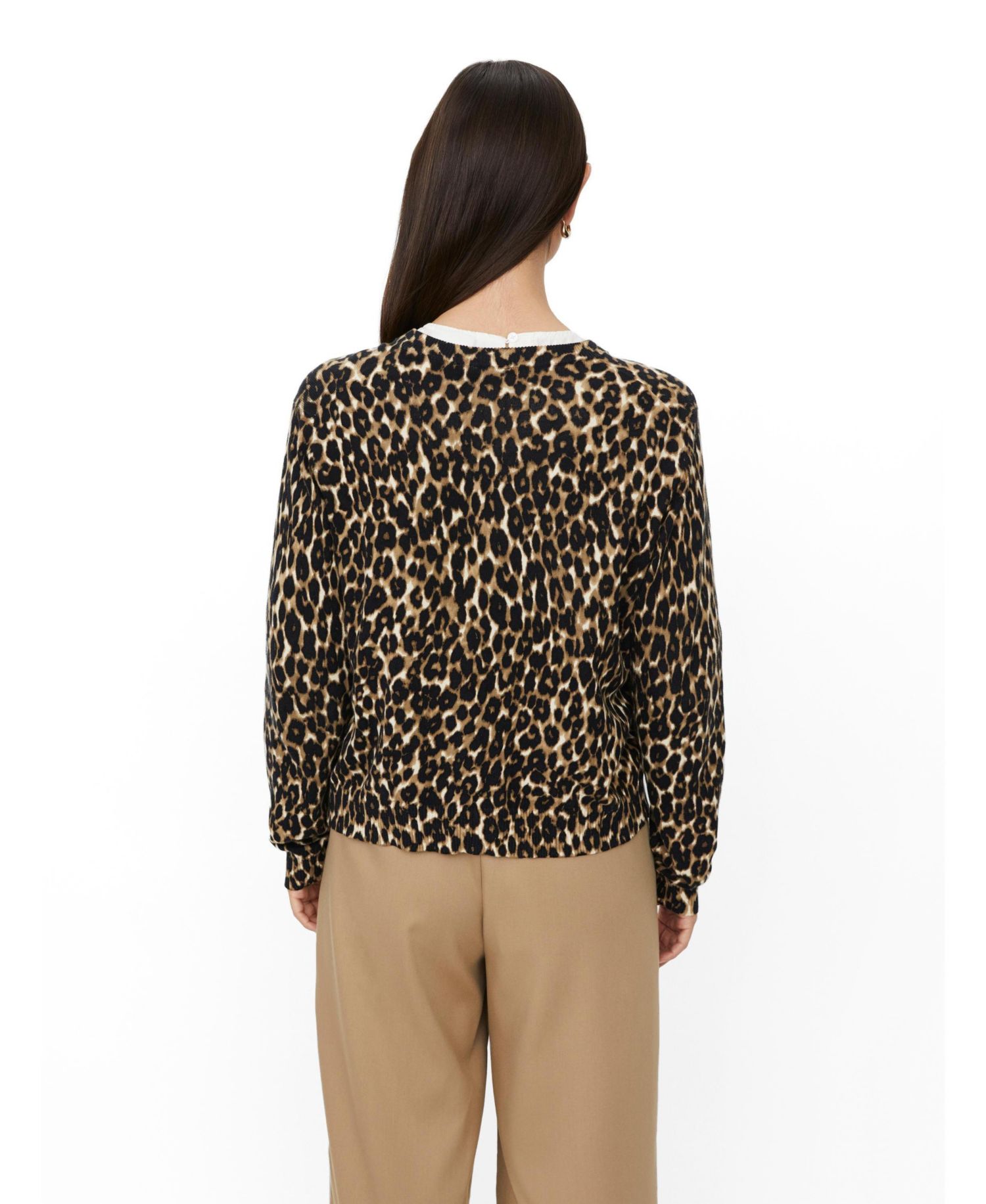 Women's MaLika Leopard Print Cardigan