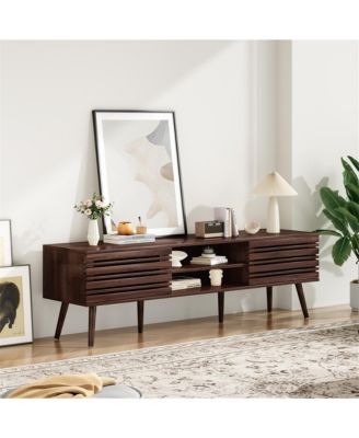 Mid Century Modern Storage TV Stands for up to 70" TV