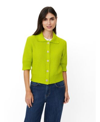 Women's MaLiva Cropped Short Sleeve Cardigan