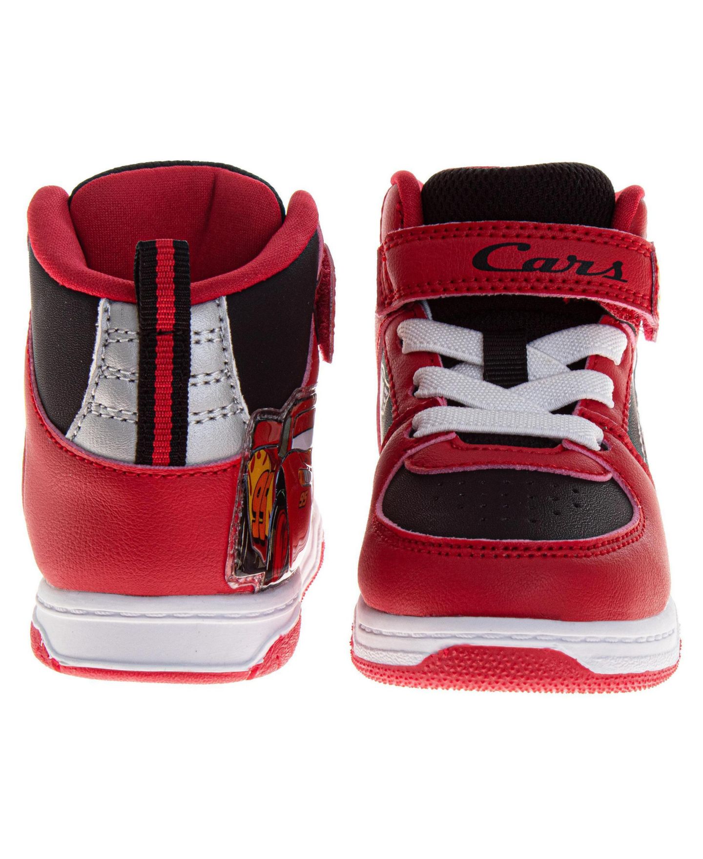 Кроссовки Disney Pixar Lightning McQueen High-Top Sneakers для мальчиков, цвет: Красный — фото 3