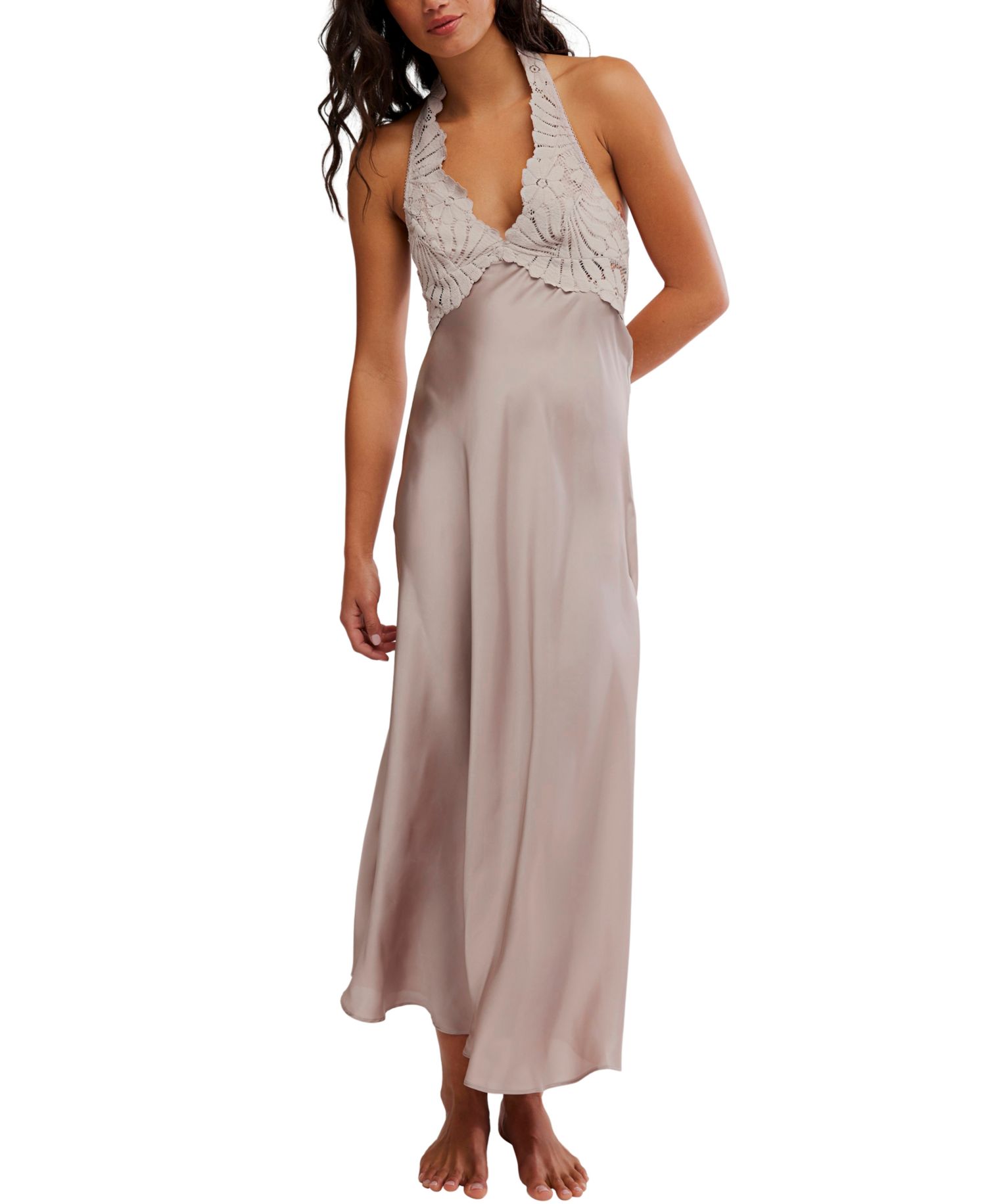 Women's Petal Party V-Neck Midi Dress