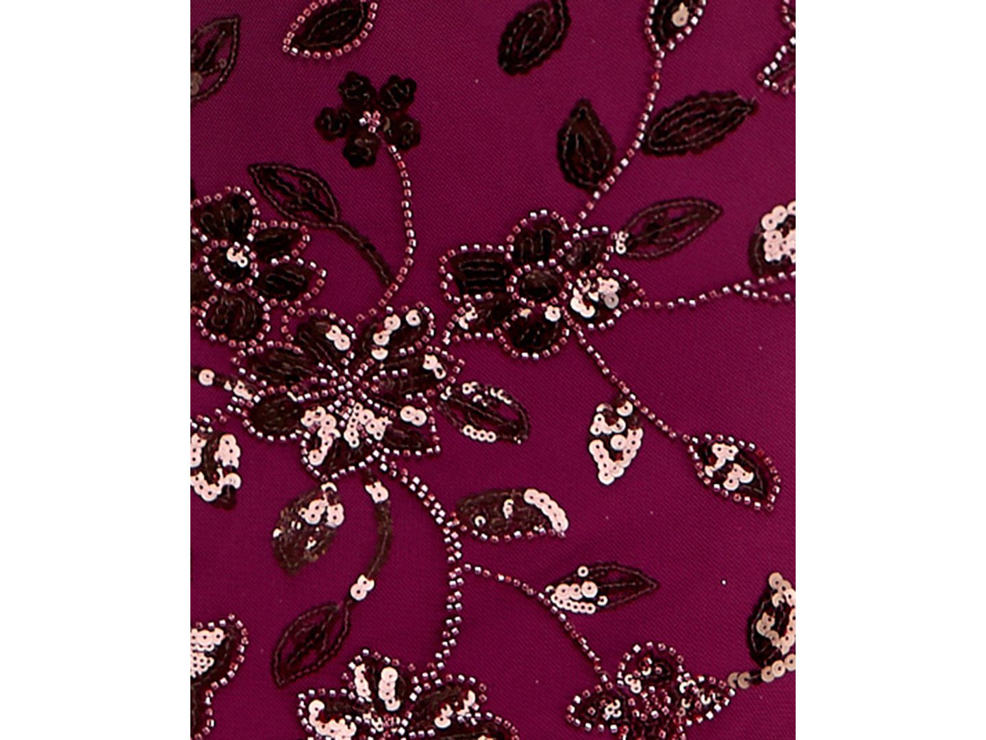Женское платье SENI & CADE Juniors' Beaded Sequin Halter Neck Mini Dress with Beaded Fringe Hem, цвет: Мерло — фото 6