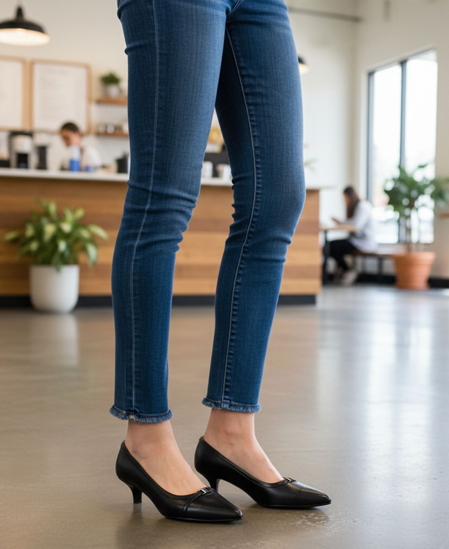Женские туфли Easy Street Zayn Slip-On Pumps, цвет: Чёрный, вариант 1 — фото 8