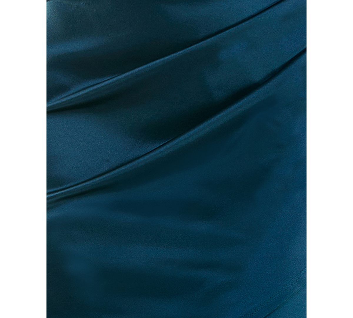 Emerald Sundae Juniors' Sweetheart Neck Corset Short Satin Dress view 5 — MAYCSS fashion products