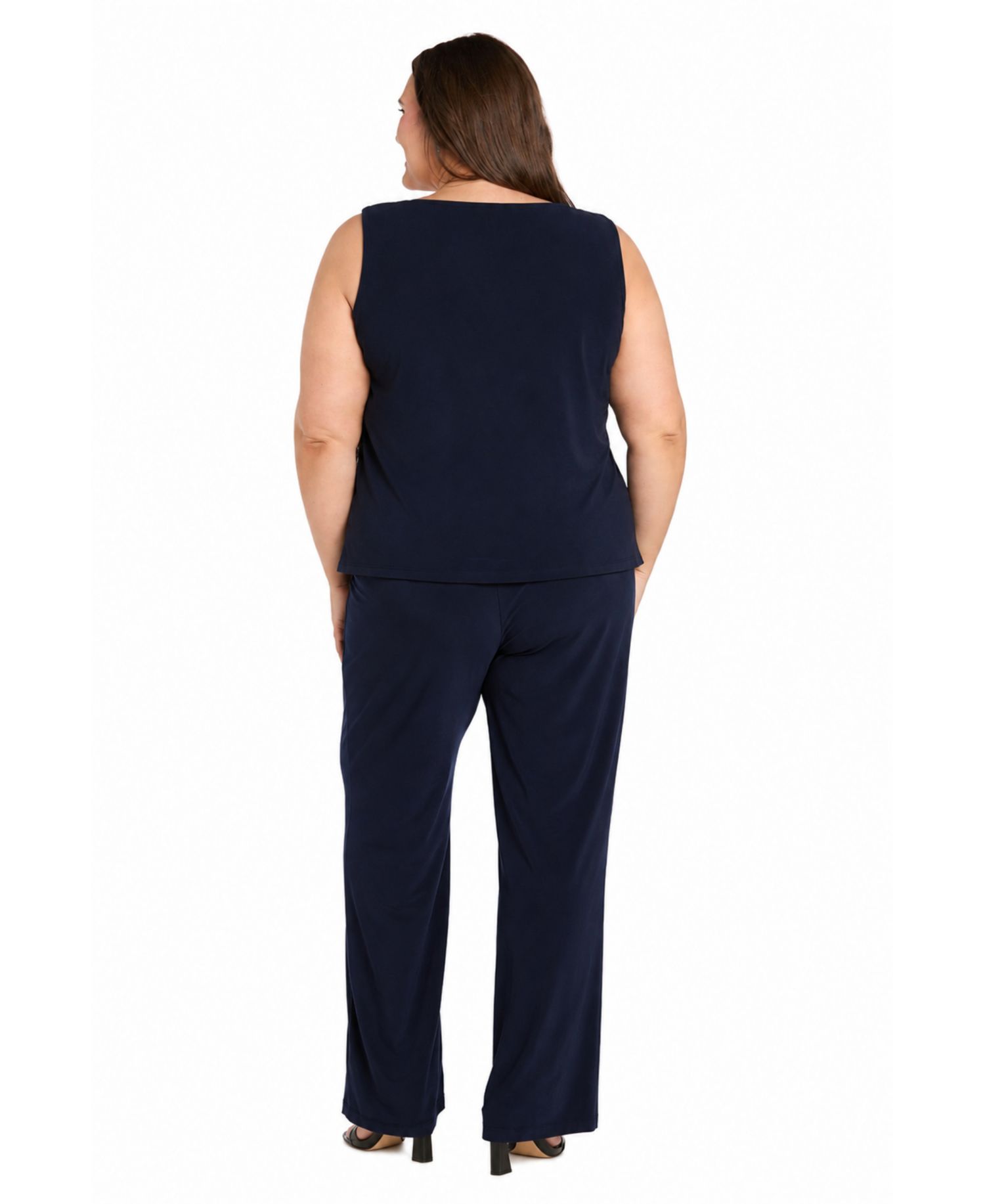 Plus Size Top, Pants, & Jacket, 3-Piece Set