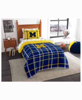 Northwest Company - Michigan Wolverines Twin Soft & Cozy Bed Set