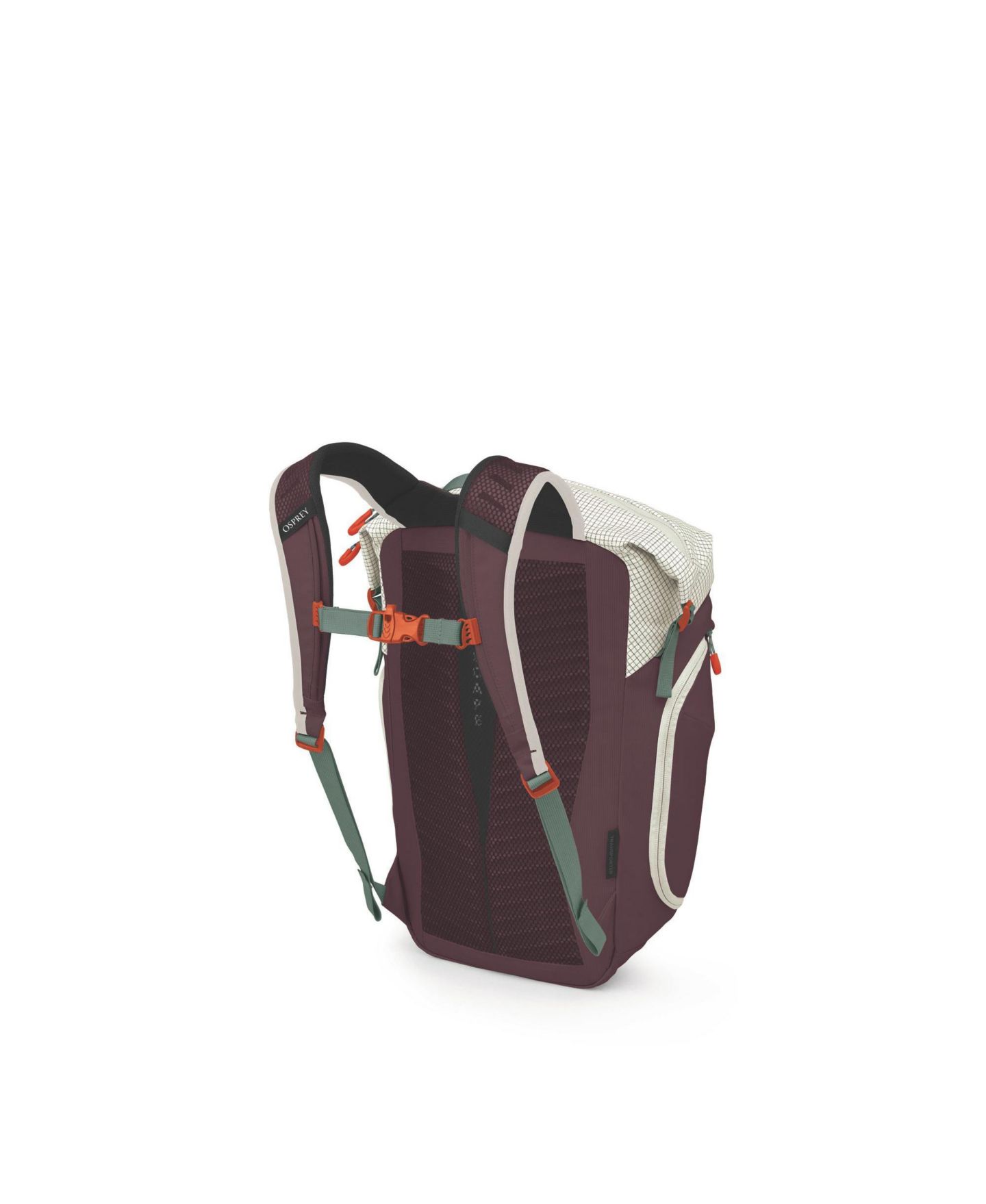 Женская сумка Osprey Packs Transporter Zinch, цвет: Белый / Бордовый — фото 4