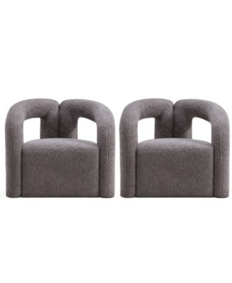 Darian 2-Piece Boucle Upholstered Lounge Chairs