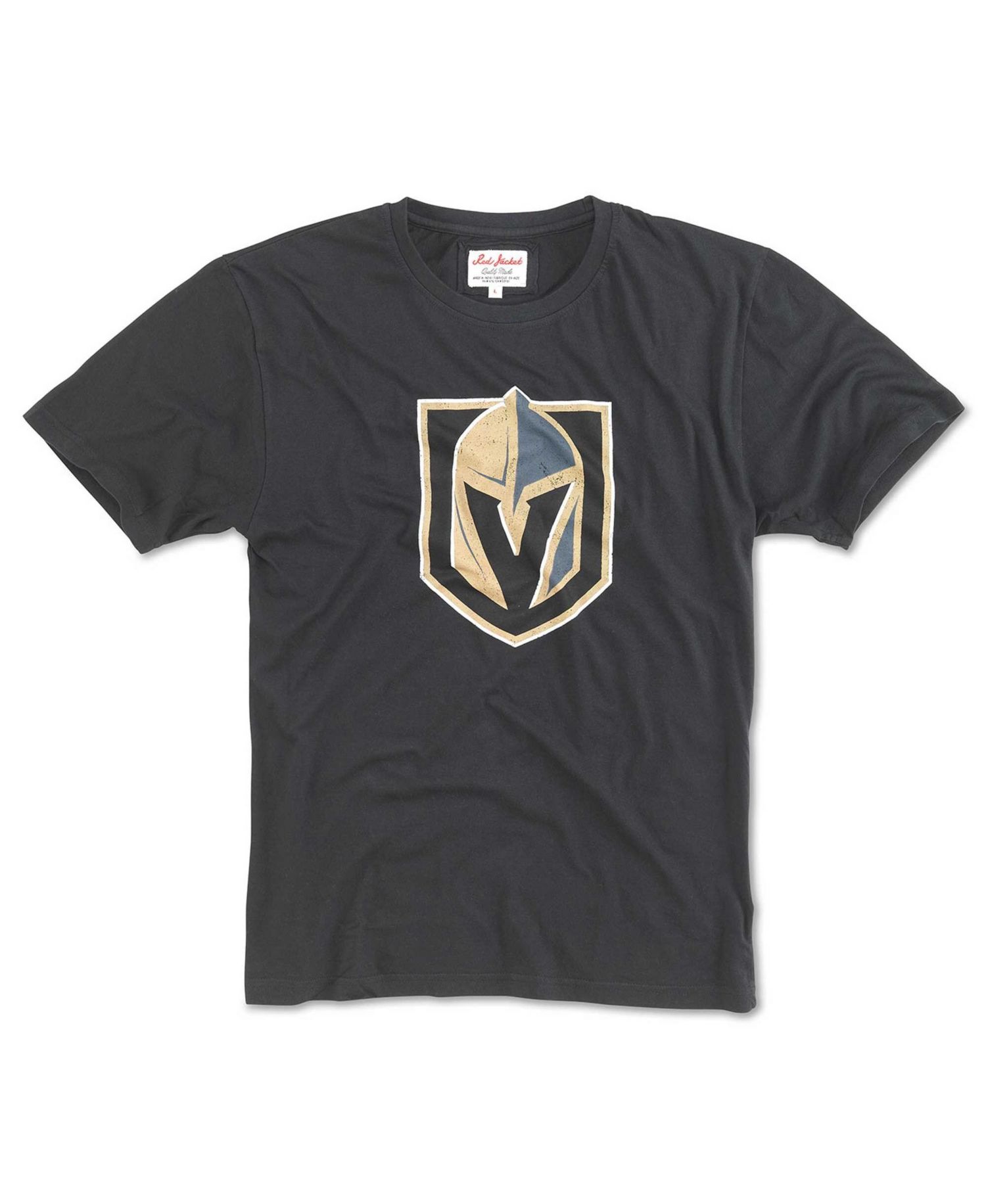 Men's Black Vegas Golden Knights Brass Tacks T-Shirt