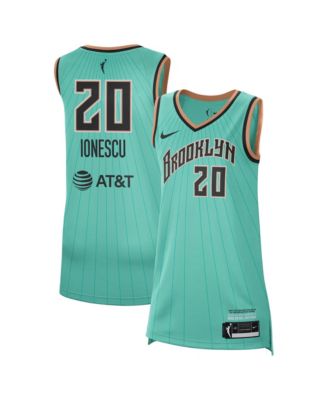 Men's and Women's Sabrina Ionescu Mint New York Liberty Victory Jersey - Rebel Edition