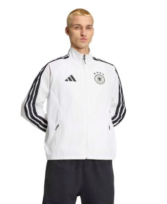 Men's White Germany National Team 2026 Home Full-Zip Game Day Anthem Jacket