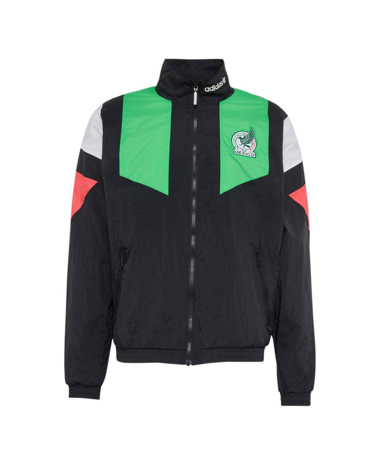 Men's Black Mexico National Team EQT Full-Zip Track Sweatshirt