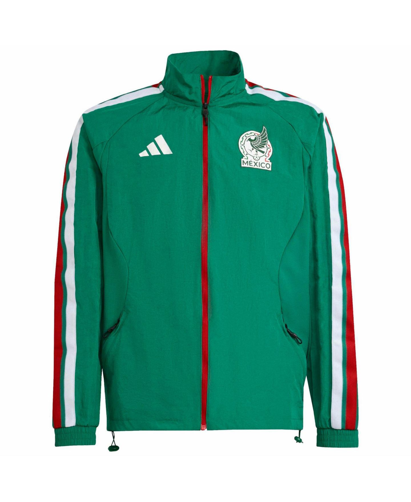 Детская куртка adidas Green Mexico National Team 2026 Full-Zip Game Day Anthem — фото 4