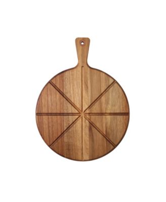 Acacia Round Pizza Serving Board