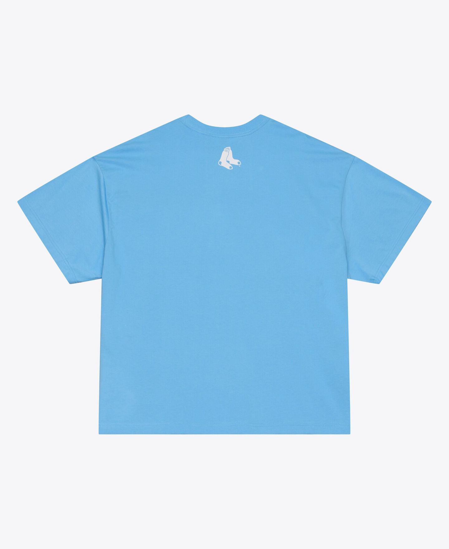 Мужская футболка Mitchell & Ness Light Blue Boston Red Sox Insignia Premium — фото 5