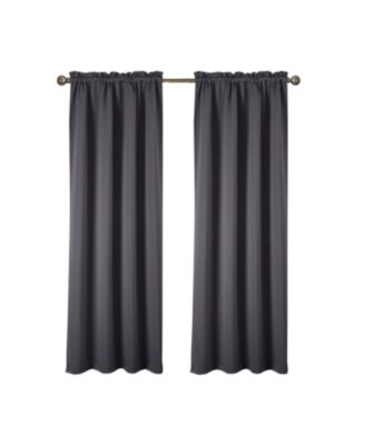 Polyester Twilight Blackout Rod Pocket Curtain Panel