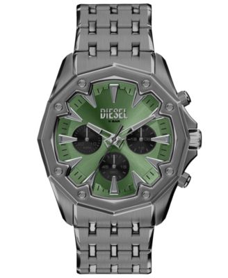 Men's Stinger Quartz Chronograph Gunmetal Stainless Steel Watch 46mm