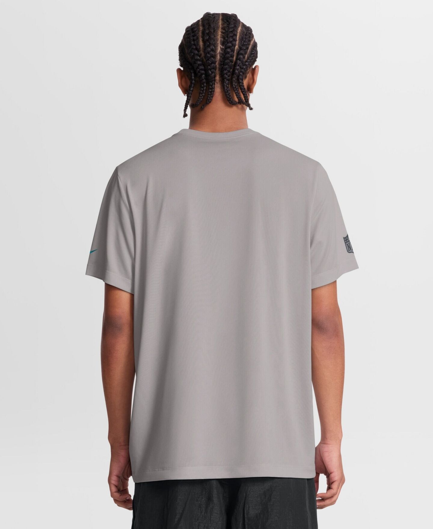 Мужская футболка Nike Gray Miami Dolphins Sideline Lead The Charge Legend Dri-FIT — фото 2