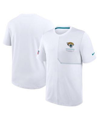 Men's White Jacksonville Jaguars Sideline UV Dri-FIT Coaches T-Shirt