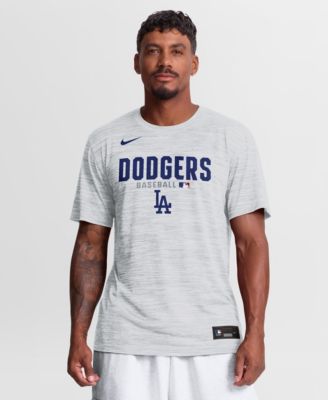 Men's White Los Angeles Dodgers Authentic Collection Velocity Dri-FIT T-Shirt