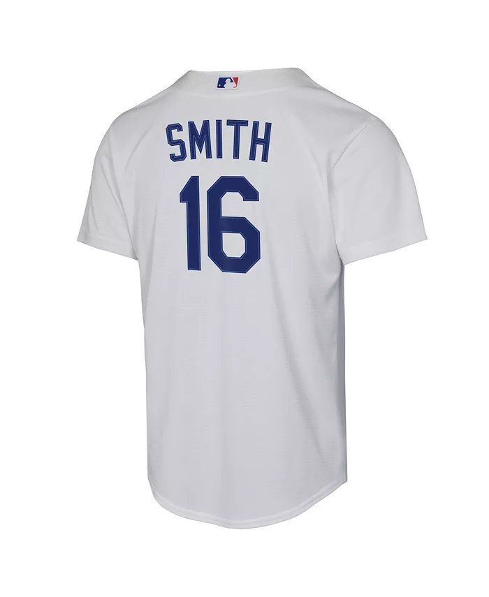 Men's Will Smith White Los Angeles Dodgers Home Replica Jersey - thumbnail 3