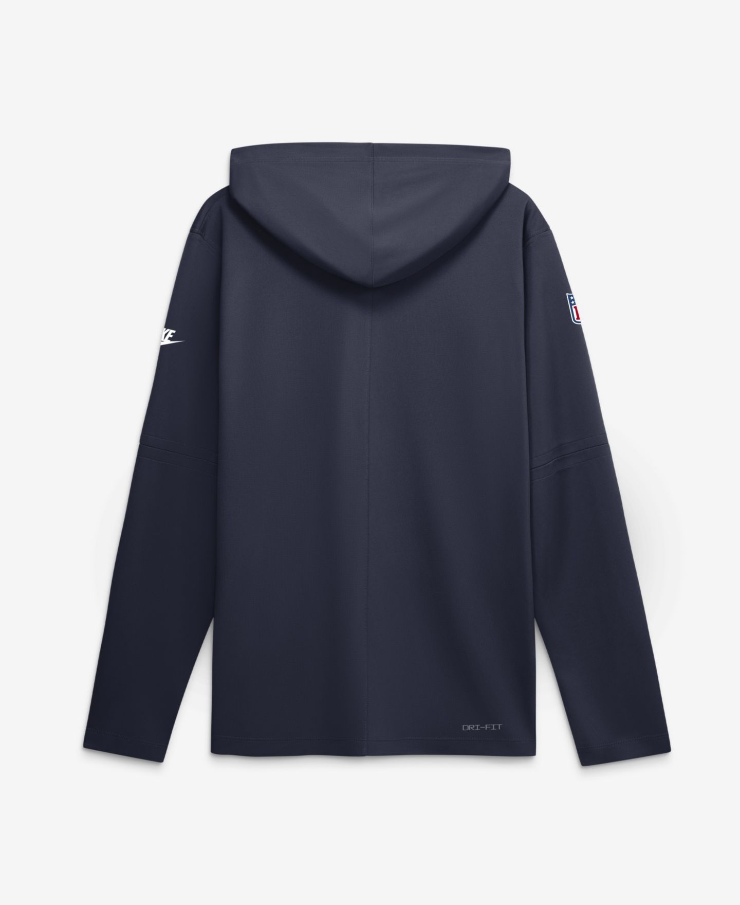 Мужская футболка Nike Navy Green Bay Packers Sideline Dri-FIT Long Sleeve Hooded — фото 5