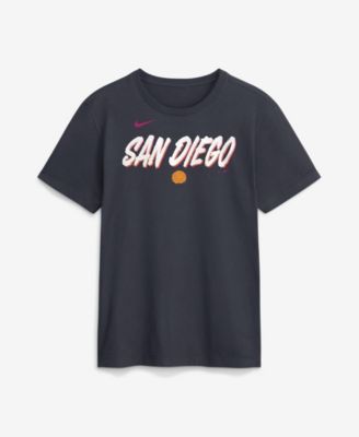 Men's Obsidian San Diego Padres 2026 City Connect Wordmark T-Shirt
