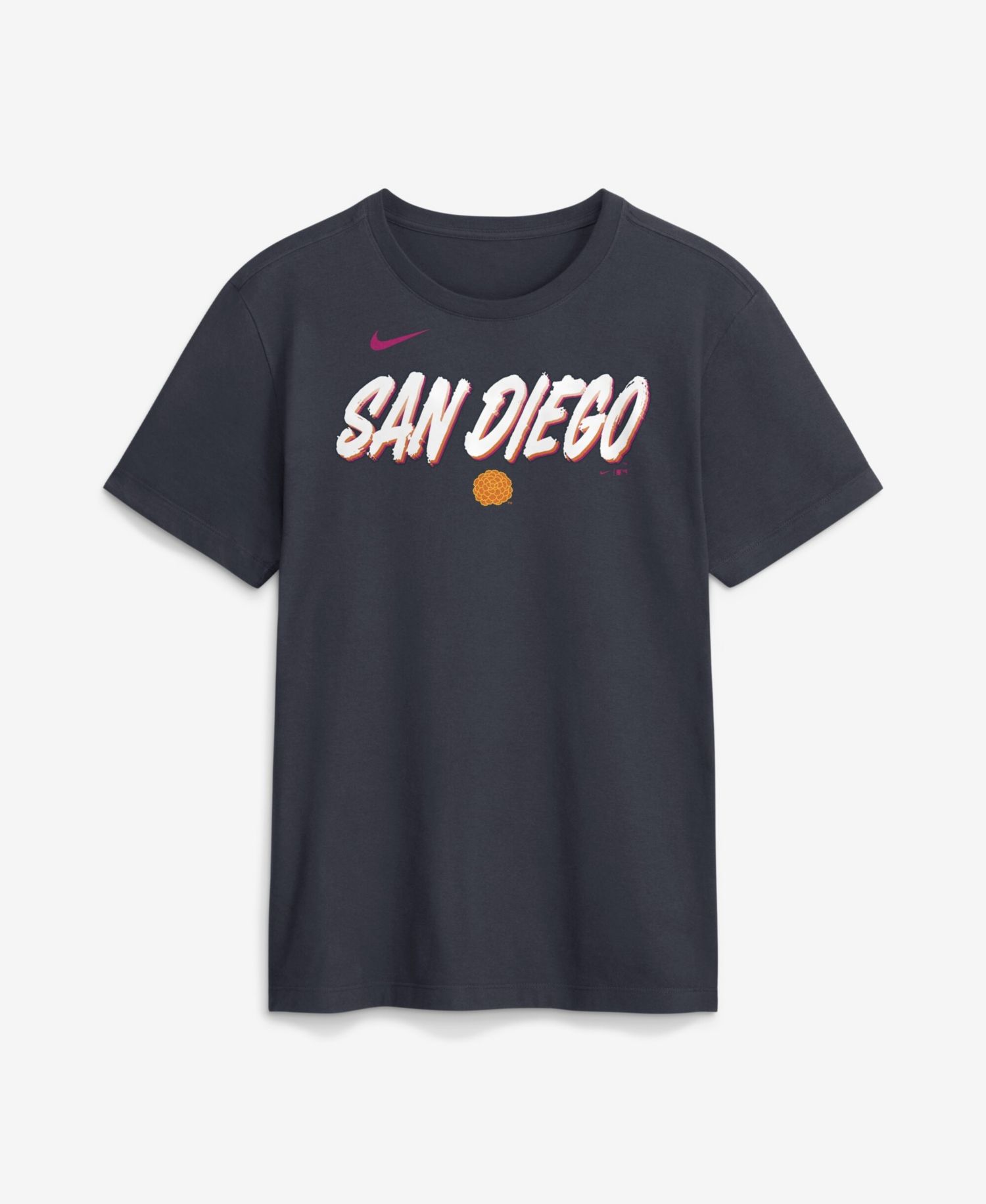 Men's Obsidian San Diego Padres 2026 City Connect Wordmark T-Shirt