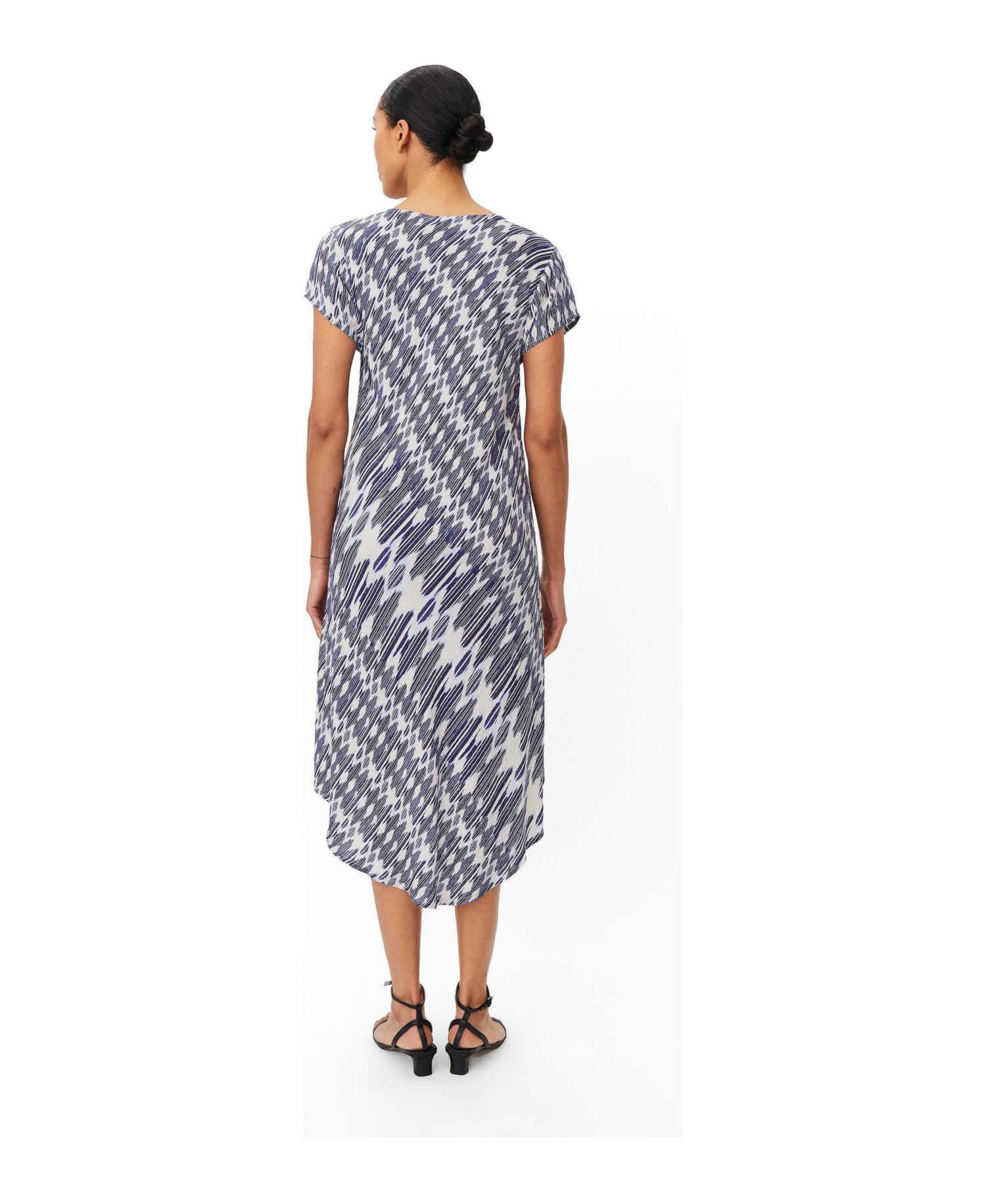 Women's Manebili Silky Drape V-Neck Dress