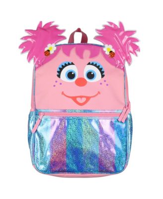 Abby Cadabby 3D Character Dual Compartment 17" Backpack For Daily Use