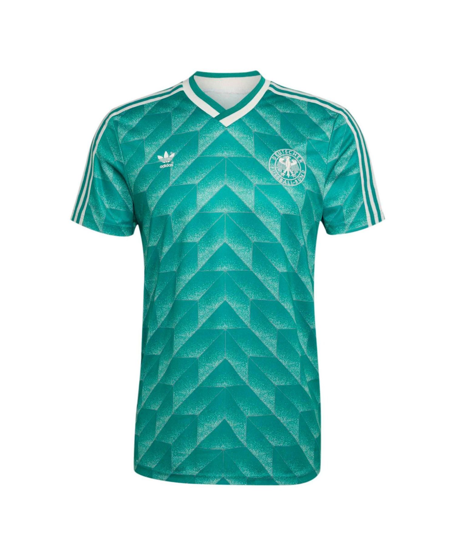 Men's Green Germany National Team 1990 Away Bringback Jersey